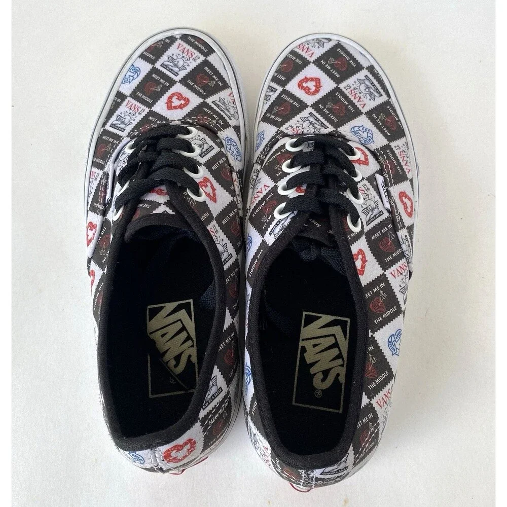 Vans Old Skool Sk8 Low Top Meet Me In The Middle Lace Up Size Women's Size 7